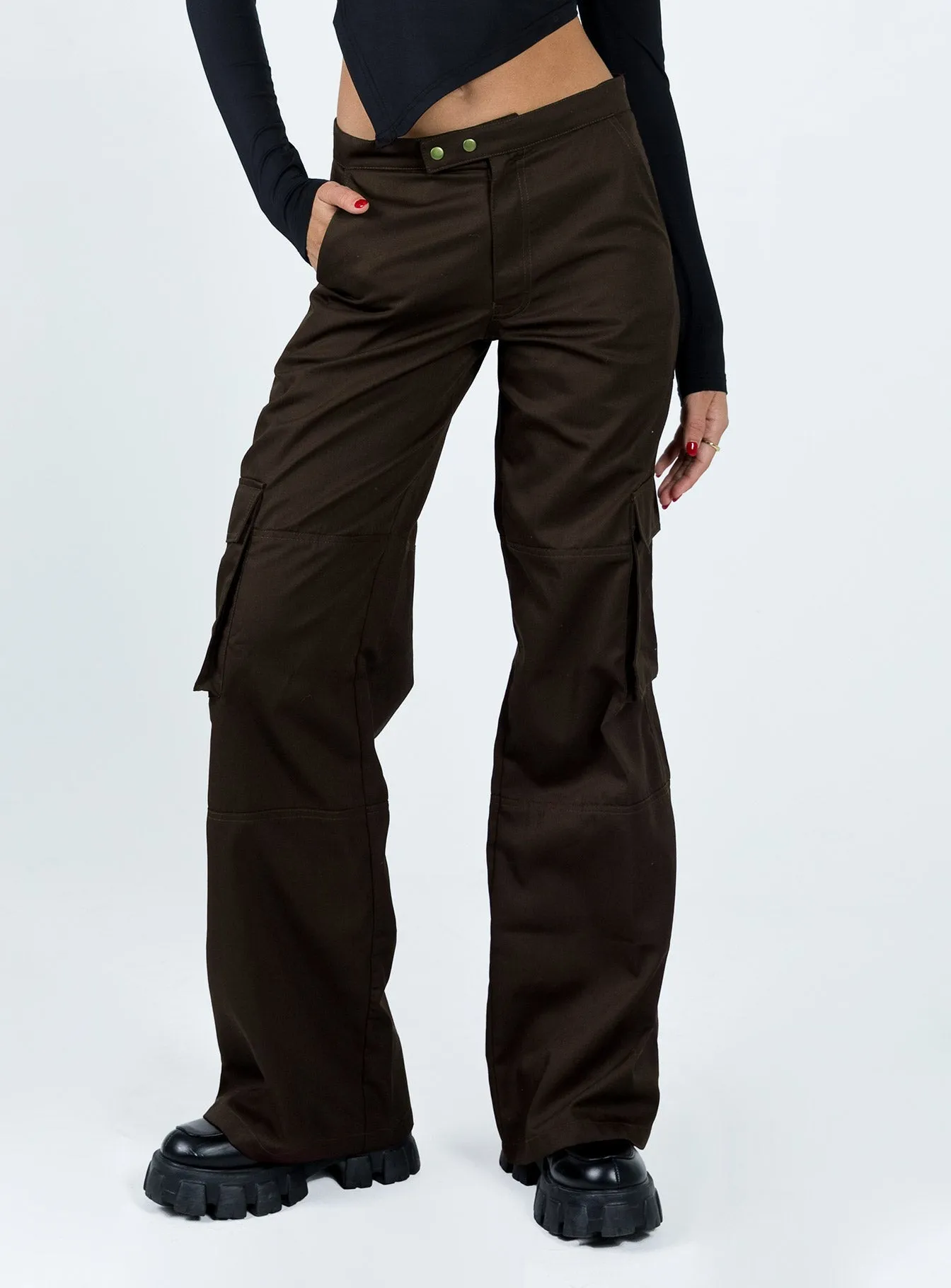 Motel Saul Trouser Dark Brown