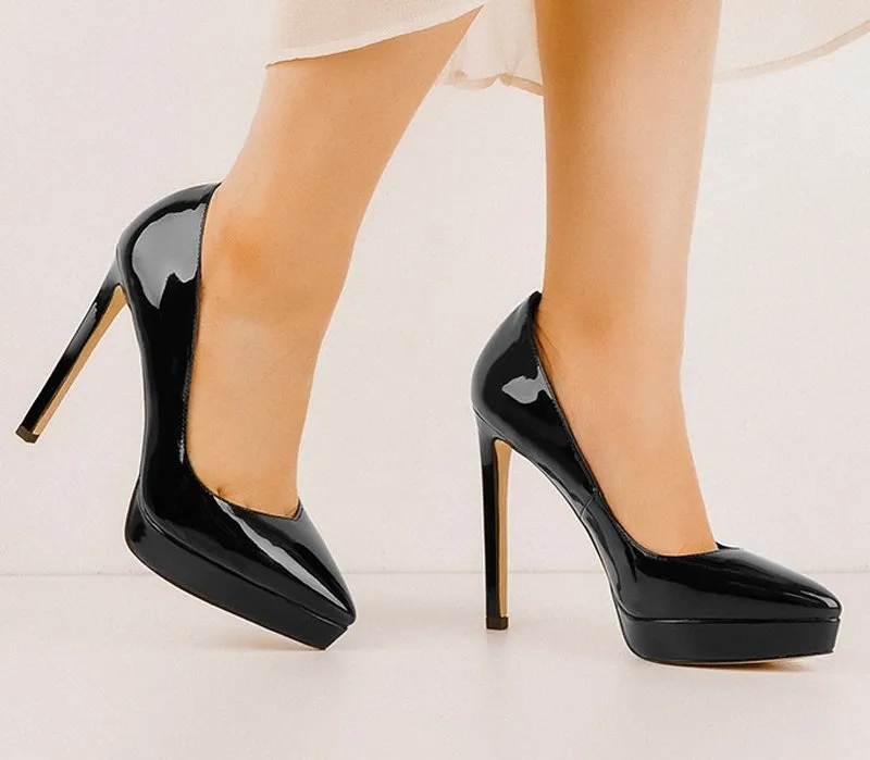 Pumps Queen Brilliant (Black)