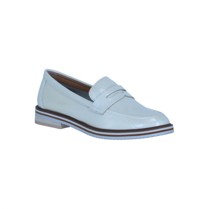 Regarde Le Ciel Dalma-02 White Loafer