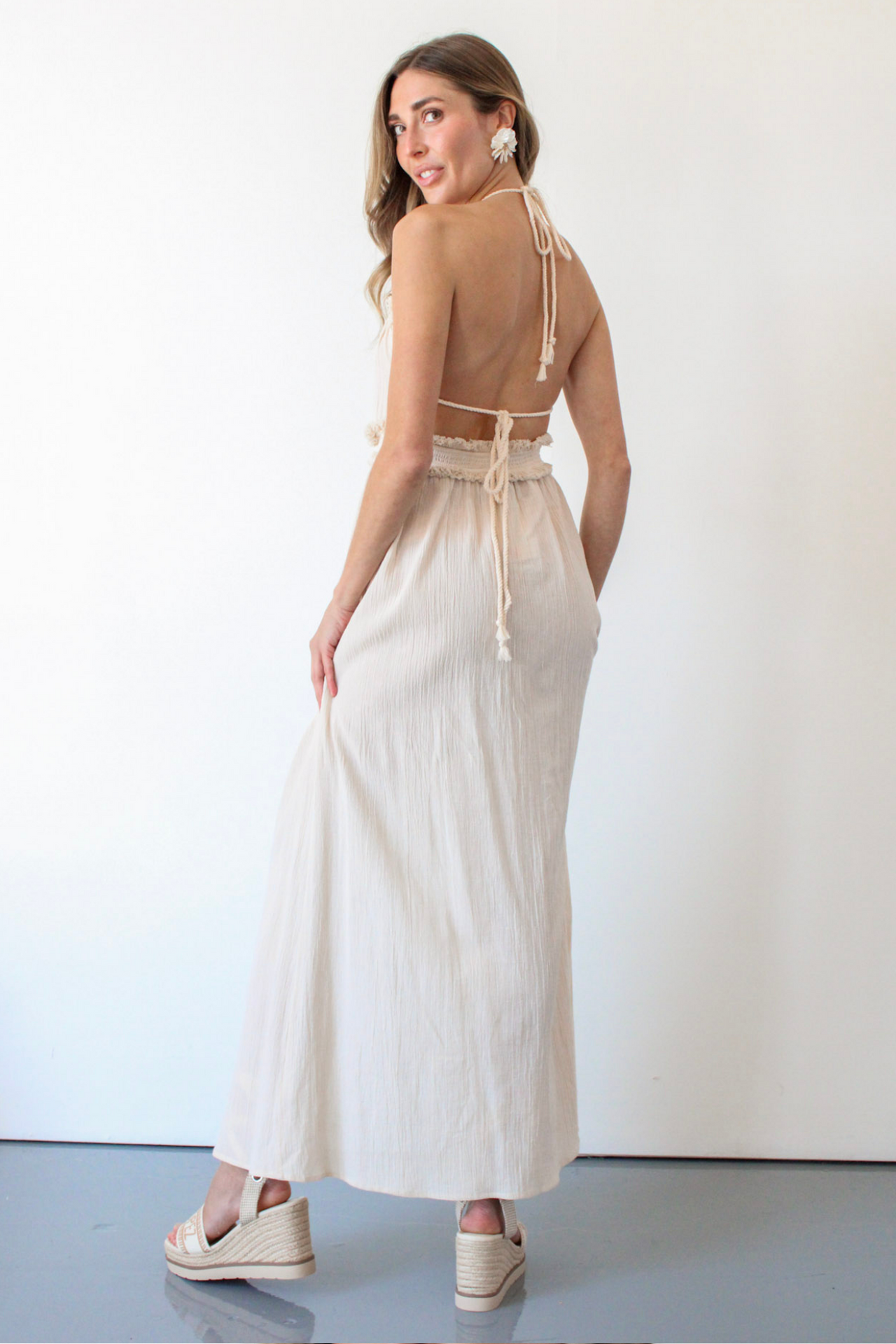 Resort Goddess Maxi Dress