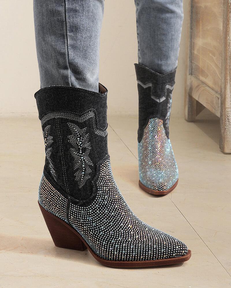 Rhinestone Cowboy Boots