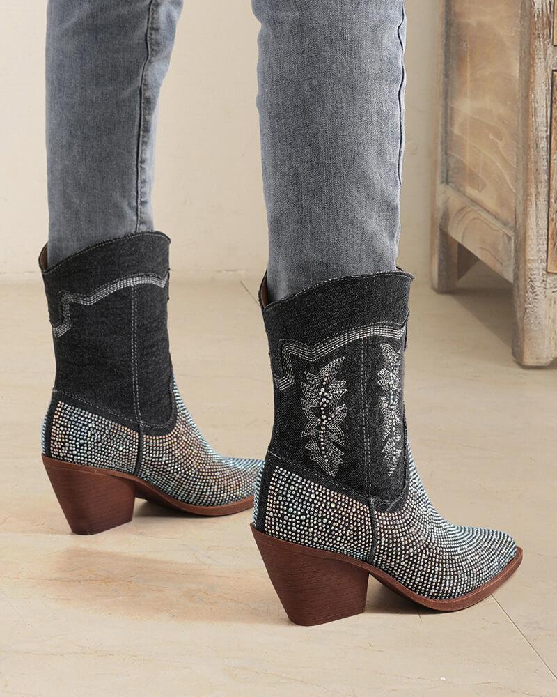 Rhinestone Cowboy Boots