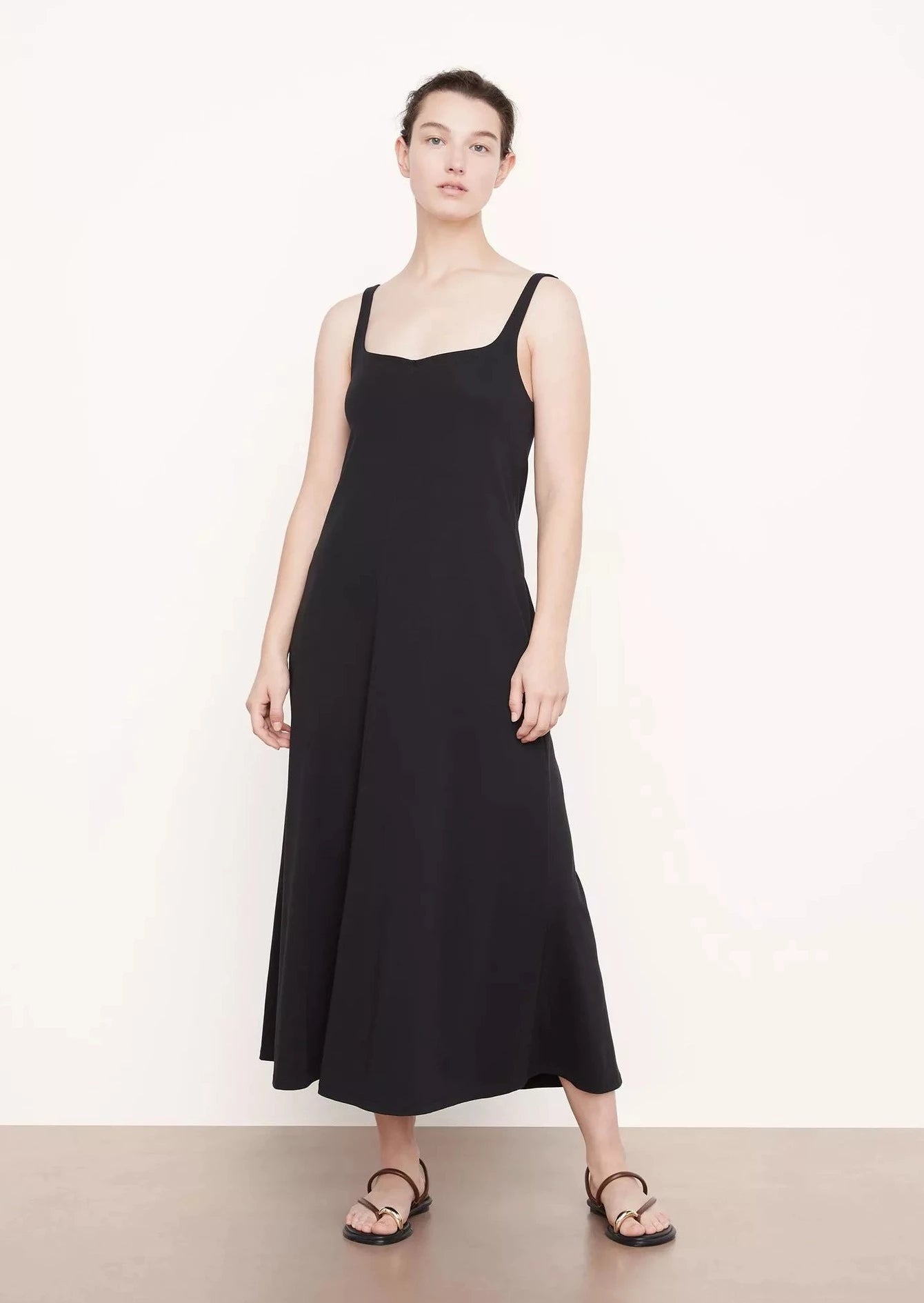 Sleeveless Trapeze Dress