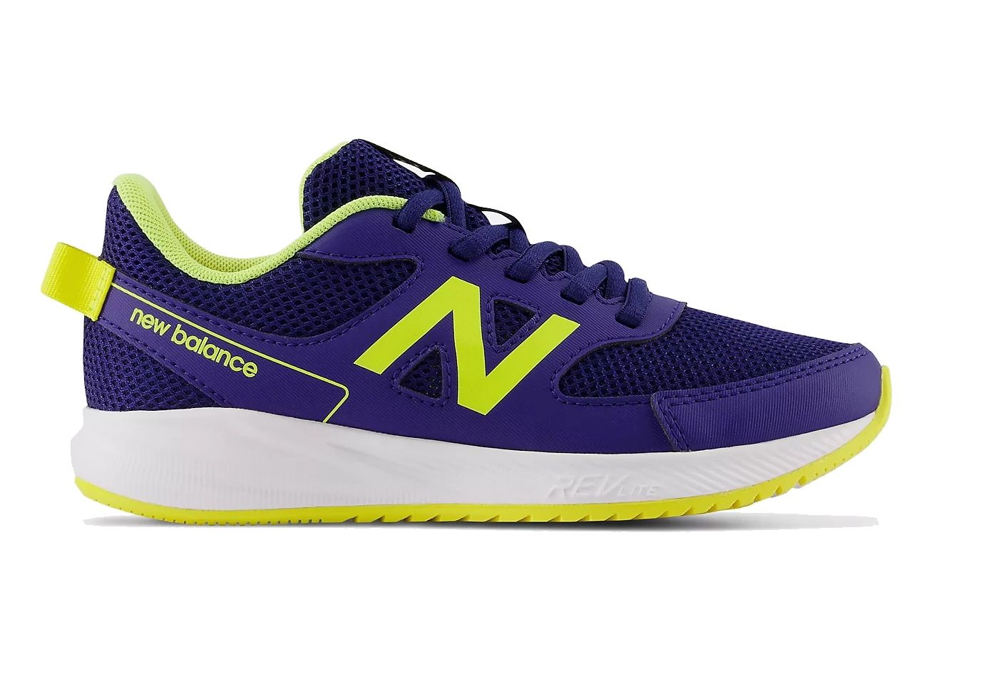 SNEAKERS NEW BALANCE BAMBINO PERFORMANCE VICTORY BLUE SYNTETIC/TEXTILE YT570BY3