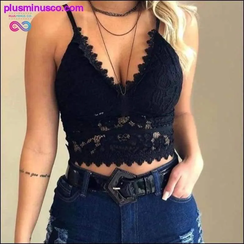 Solid Corset Lace Camis Tops For Women Soft Padded V-Neck