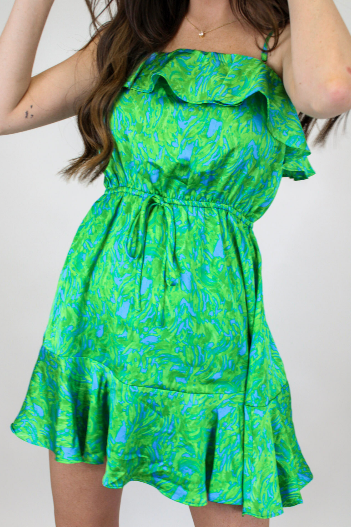 Spring Exotica Mini Dress