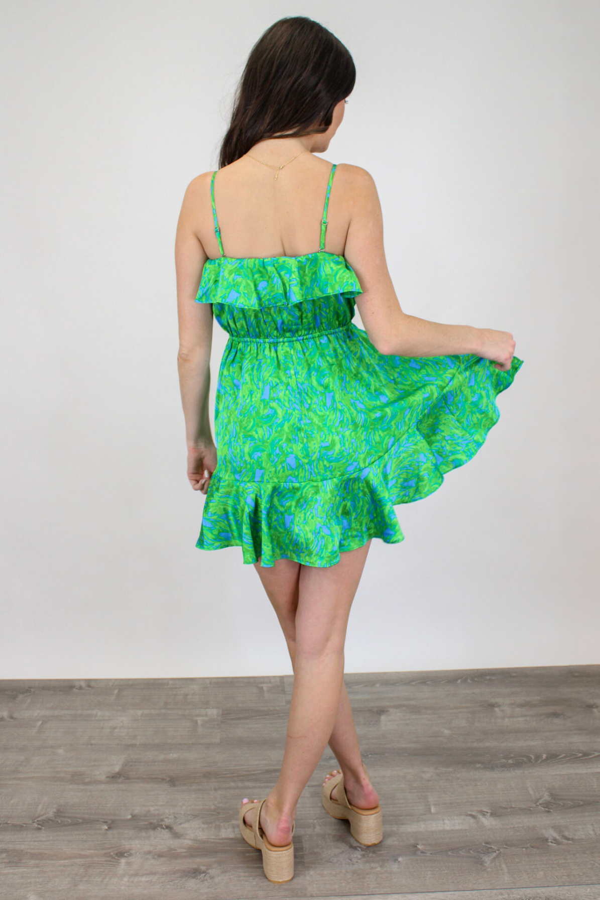 Spring Exotica Mini Dress