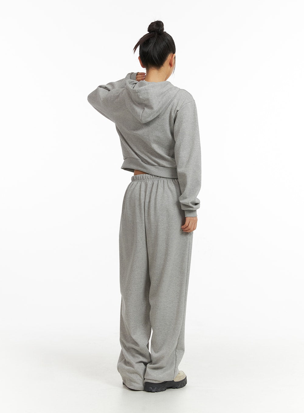 Star Print Straight Leg Sweatpants CJ429