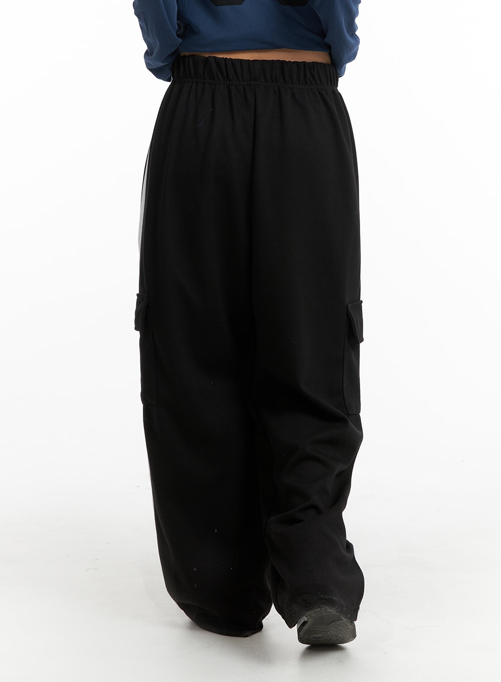 Striped Cargo Sweatpants IM405