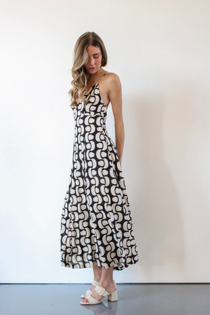 Take Me To Tuscany Midi Dress