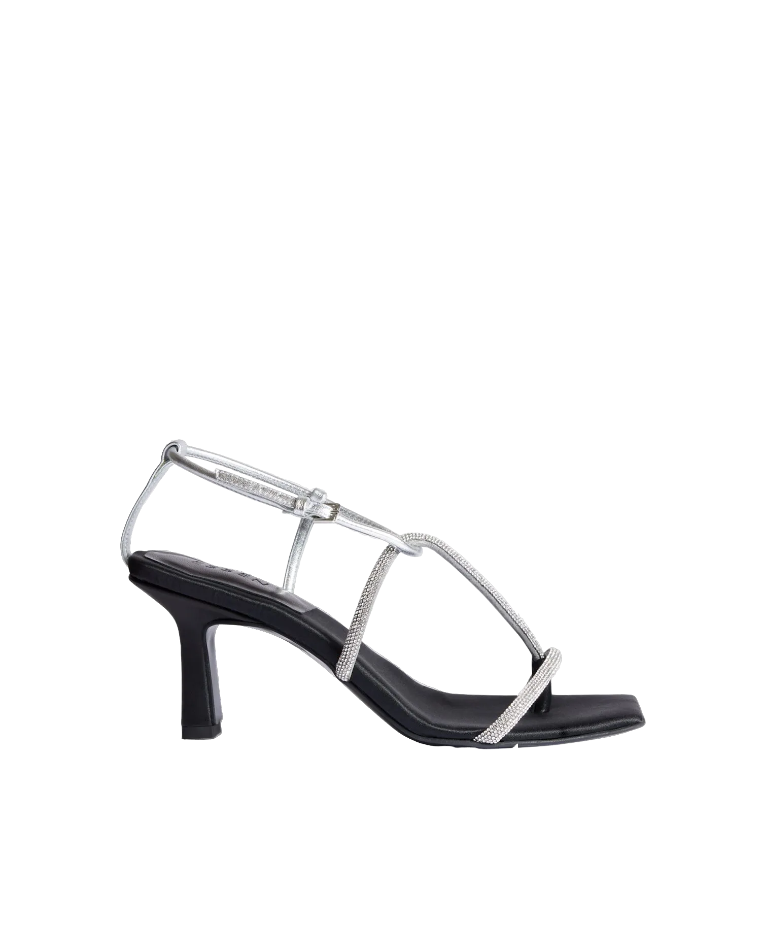 The Strappy Sandal - Crystal