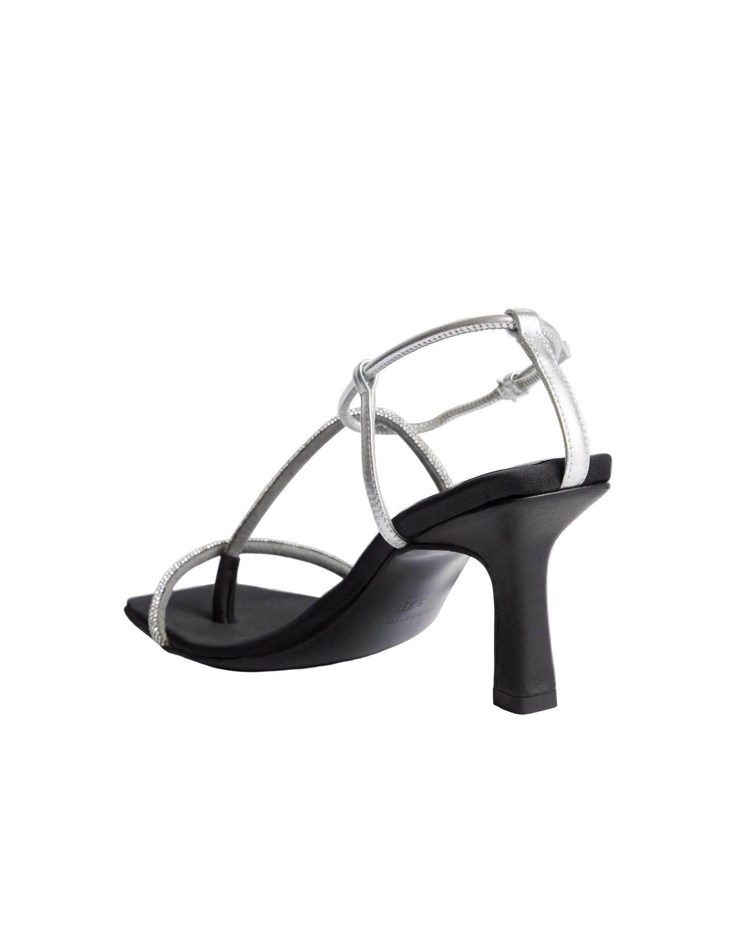 The Strappy Sandal - Crystal