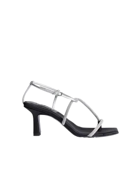 The Strappy Sandal - Crystal