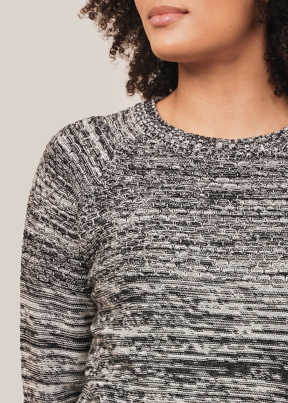 White Noise Space Suit Sweater