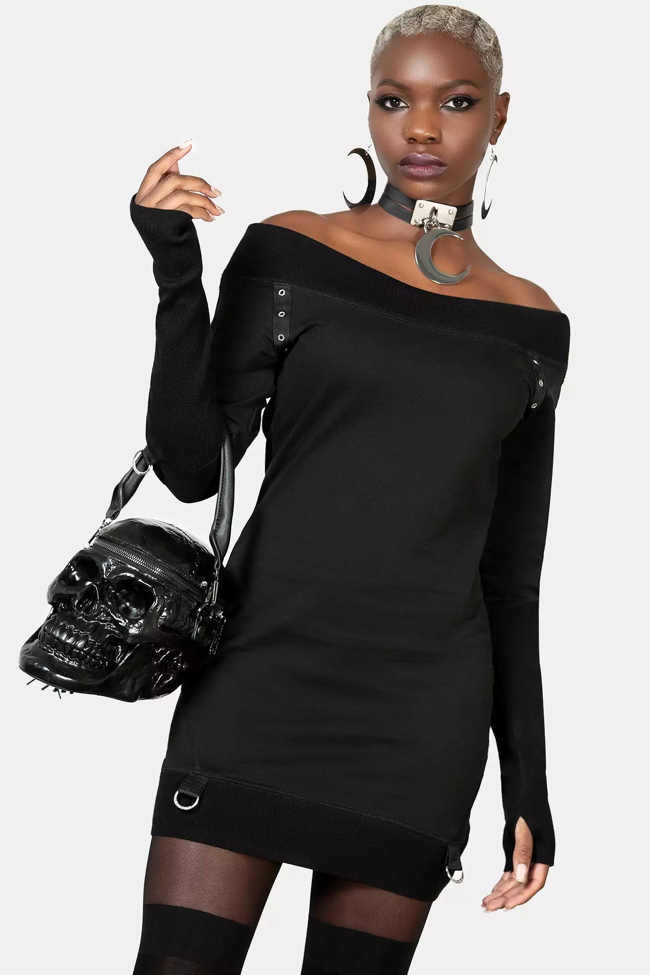 Wicked Riffs Sweater Dress