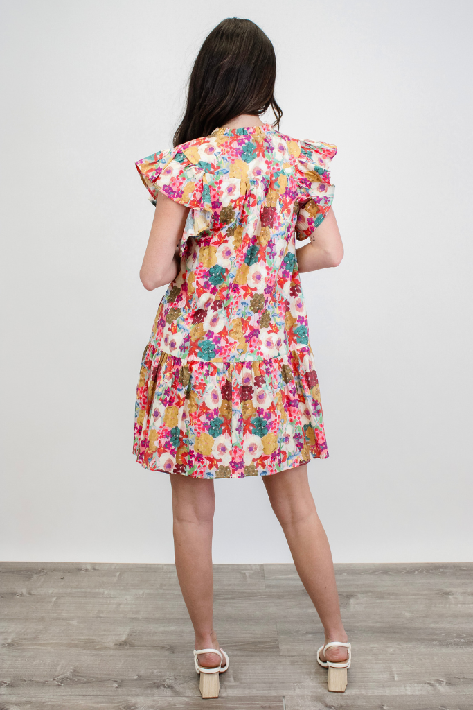 Wildflowers Bloom Mini Dress