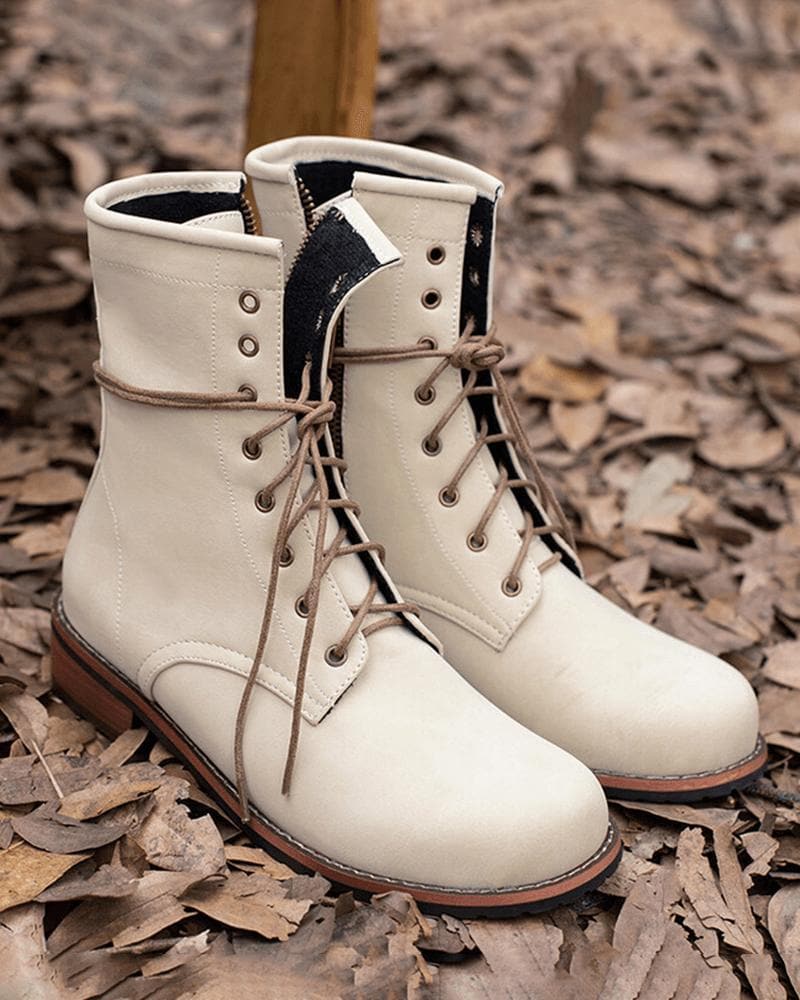 Zipper Martin Boots